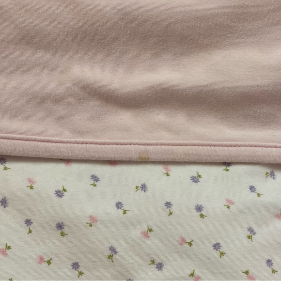 Vintage Gymboree 2001 Pretty in Pink Floral Baby Blanket - Picture 6 of 10